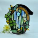 Clover & Buttercup Fairy Door Candle Holder 