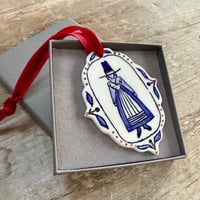 Image 3 of Small Welsh Lady Decoration A