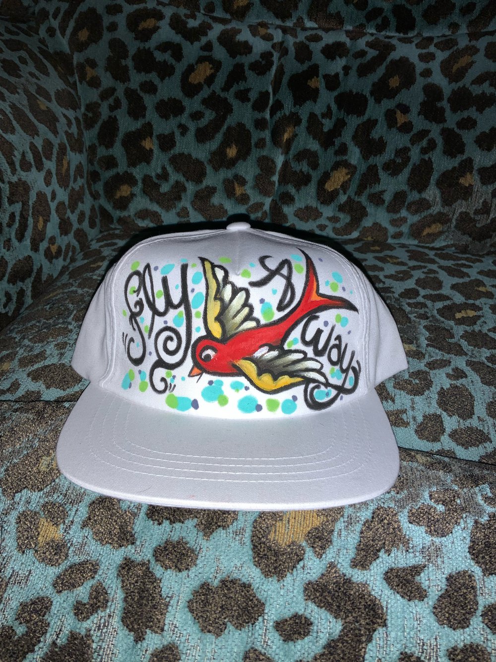 Hand Painted Baseball Caps