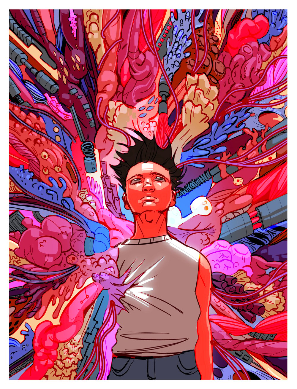 Tetsuo 8.5x11 Heavy Cardstock Print