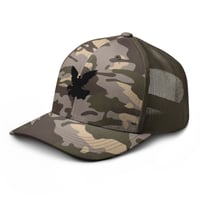 Image 8 of DIVINELY PROTECTED Camouflage trucker hat