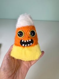 Image 2 of Weighted Minky Candy Corn