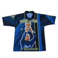 Image 1 of Vintage Ronaldo Fenomeno Football Bootleg Shirt 