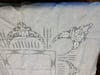 Large Linen Cloth with Lace inlay