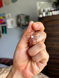 Image 2 of custom flower pendant for Elisabeth