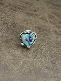 Image 1 of Sterling Opal Hat Pin