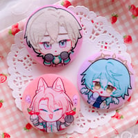 Image 1 of HSR Plush Buttons