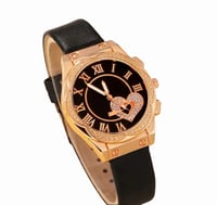 Image 2 of Timeless Elegance 6-Piece Rose Gold Jewelry & Watch Set