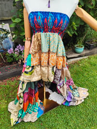 Image 6 of Patchwork multi colour mini dress / skirt 