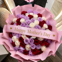 Mixed roses bouquet 50 count 