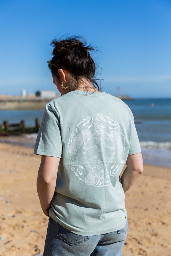 Image of Seafoam green Turtle Tshirt