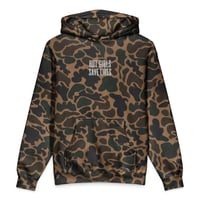 Image 16 of THE HOT GIRLS SAVE LIVES HOODIE - THE CAMO EDIT IN WHITE