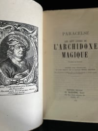 Image 8 of Les sept livres de l’Archidoxe magique de Paracelse, Esitions Buissiere, 1976!