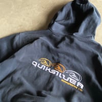Image 2 of 90's QUIKSILVER TRIO ZIP HOODIE
