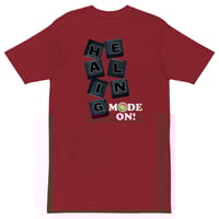 Image 4 of Men’s premium HEALING MODE heavyweight tee
