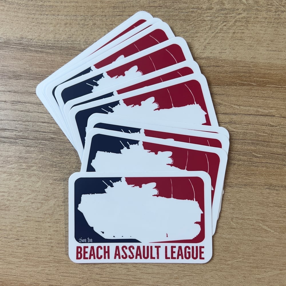 Beach Assault League Sticker 