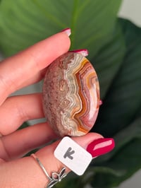 Image 22 of CHOOSE YOUR OWN MEXICAN LACE AGATE PALMSTONES 