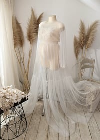 Image 1 of photography dress - Hannah - size S-M - ecru - photo props