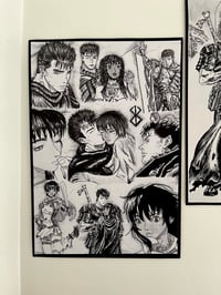 Image 1 of Guts x Casca poster print 𒉭