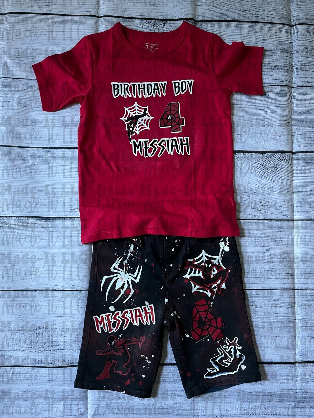 Image of Boys Custom 2Pc Short Set 