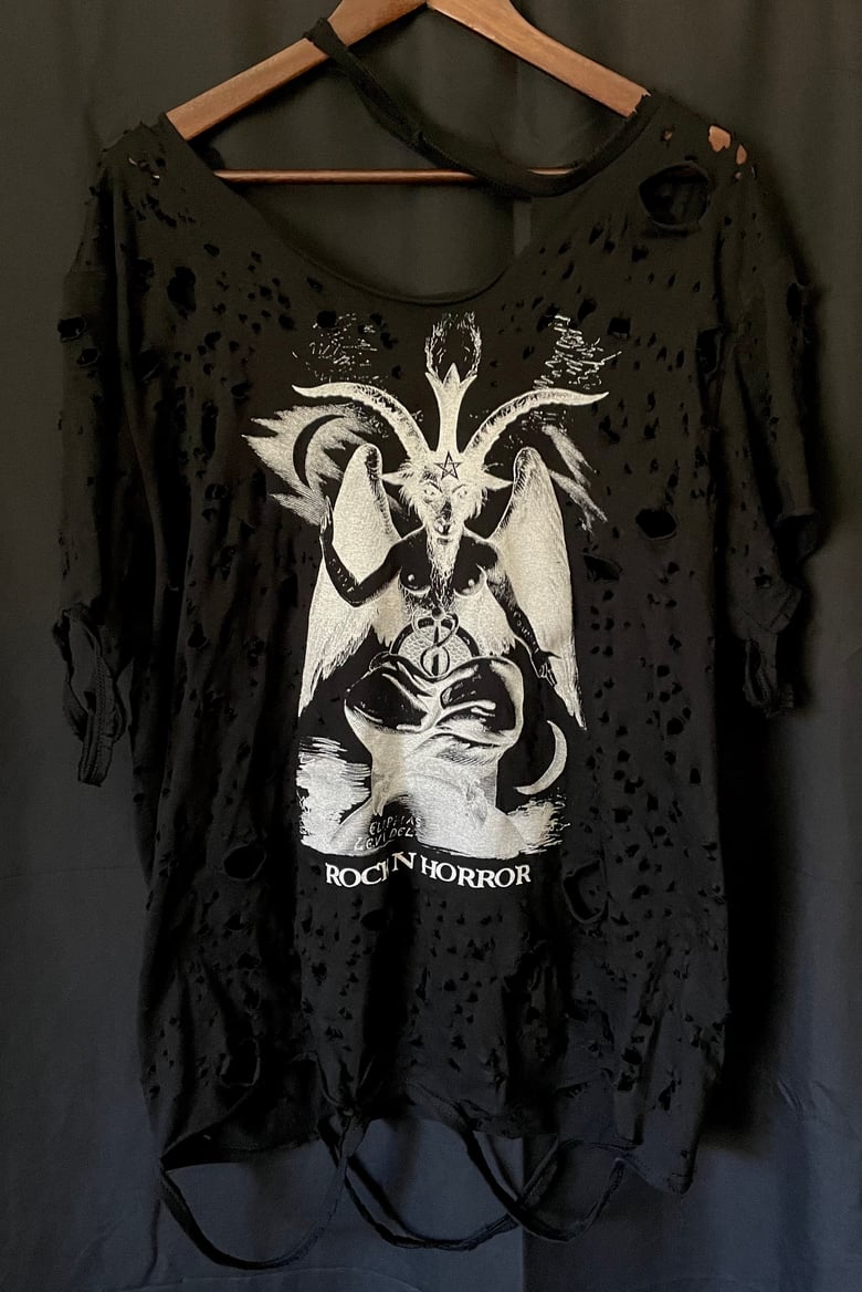 Image of Baphomet - From The Grave Cut Tee