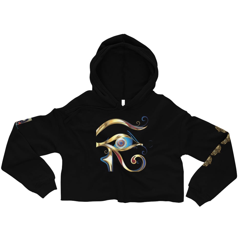 Image of Protected Crop Hoodie