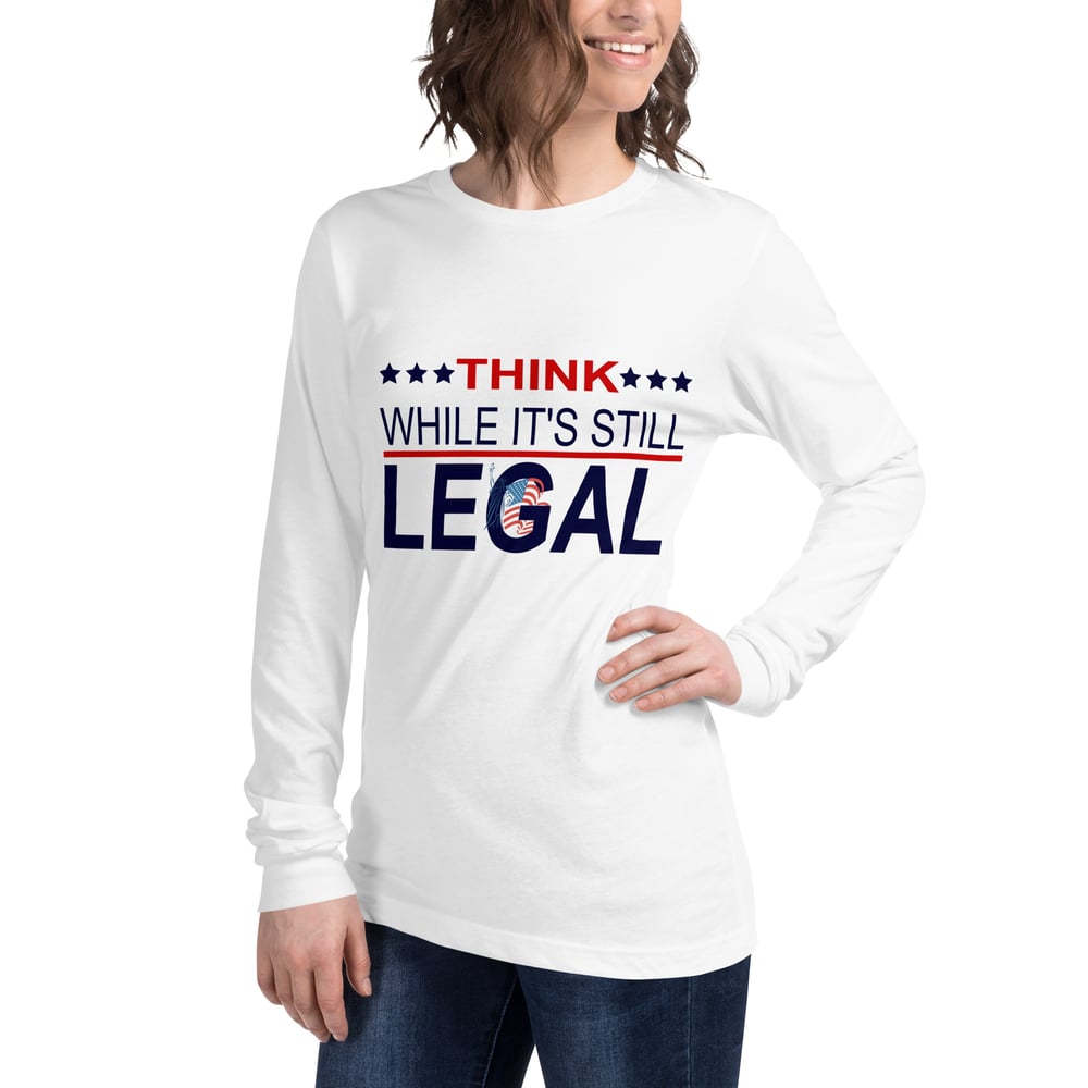 Image of TEE-SHIRT COTON LAVE UNISEXE "THINK" USA-UK-CANADA