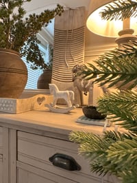 Image 2 of White Washed Rocking Horse