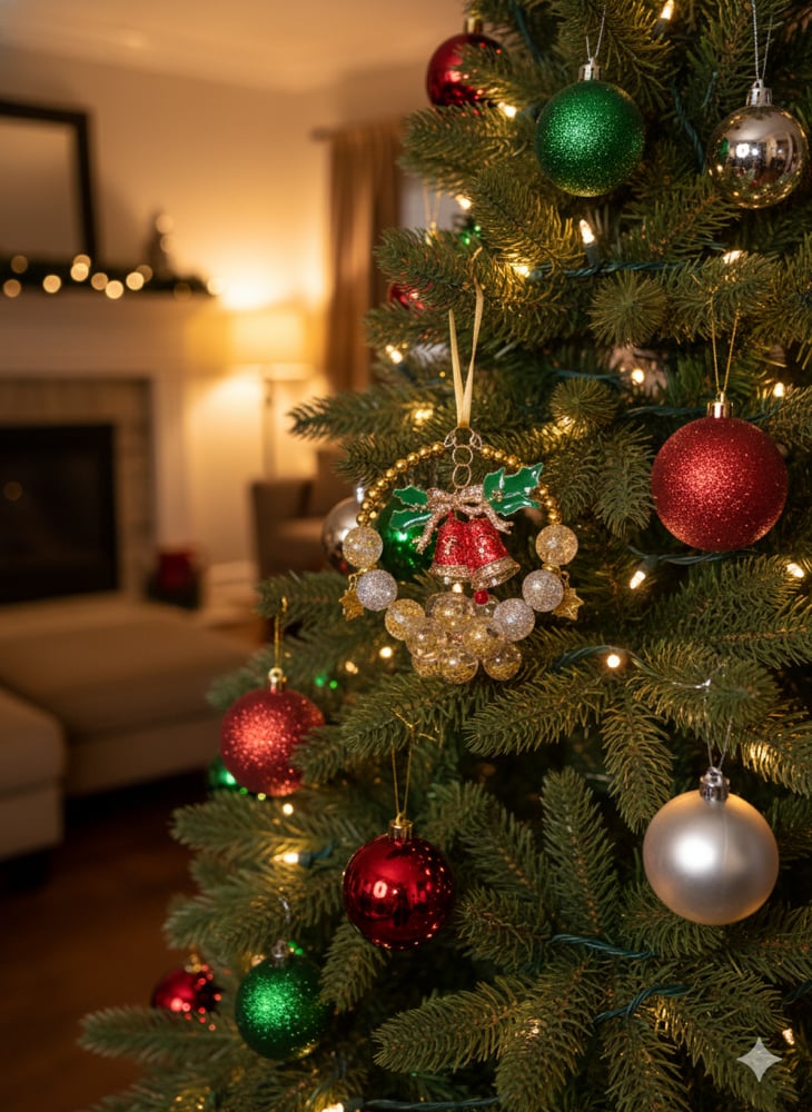 Image of Handcrafted Fancy Ornaments 