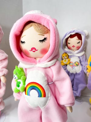 Image of RESERVED FOR STACEY CAREBEAR INSPIRED MEDIUM ART DOLL 