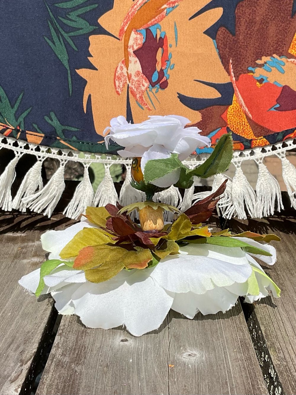 Image of Faux Flower Fae - Leafy Bloom