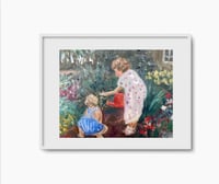 Image 1 of Sowing seeds-  original oil painting  copy