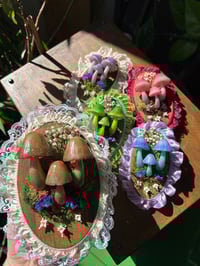 Image 1 of Mushroom wooden frame LED