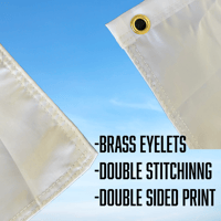 Image 2 of FULLY CUSTOMISED FLAG - DOUBLE SIDED 