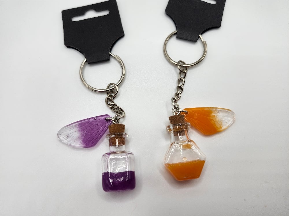 Image of Mystical Bottle Keychains