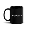 Remarkables Black Glossy Mug