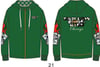 Green TDK S/S Zip Up hoodie 