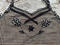 Image 2 of gingham with flowers