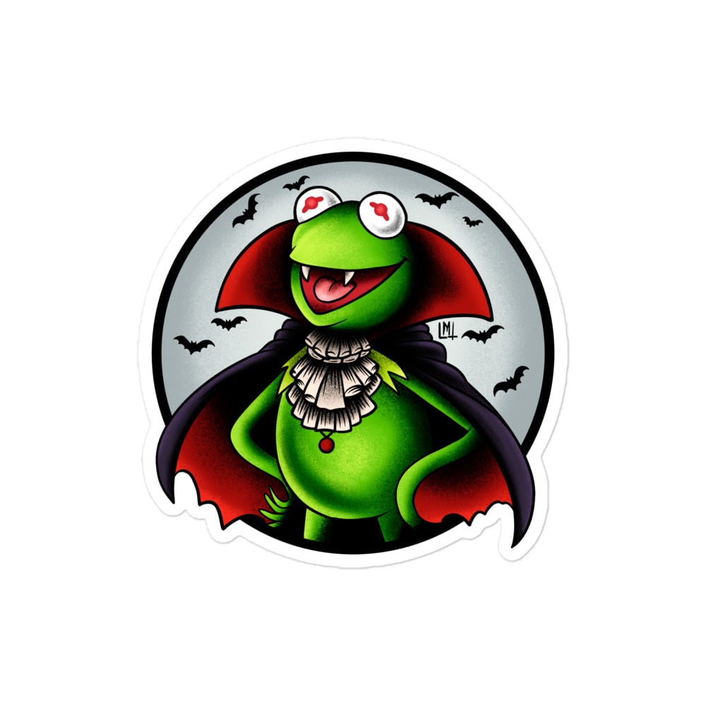 Image of Vampire Frog sticker