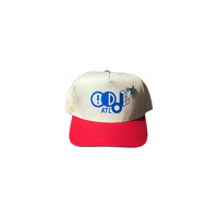 Image 1 of Logo SnapBack v.2 (White/Red) 