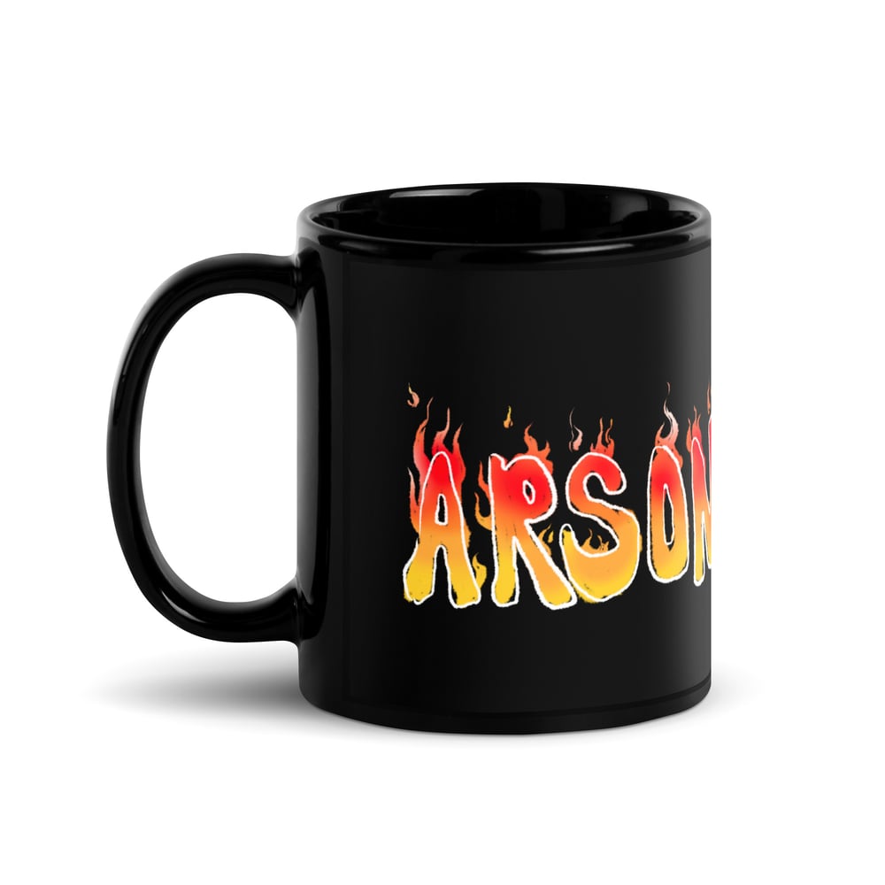 Image of JITB Arson Black Glossy Mug