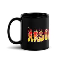 Image 1 of JITB Arson Black Glossy Mug