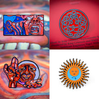 Image 1 of King Crimson Enamel Pins