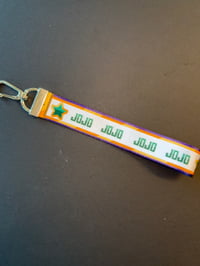 Image 2 of JJBA Stone Ocean Lanyard Keychain