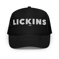 Image 2 of LICKINS Embroidered Foam Trucker Hat