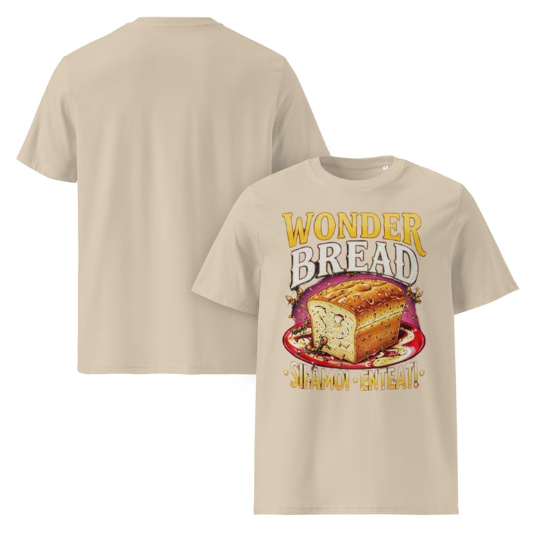 BRED INC. WONDER BREAD cotton t-shirt