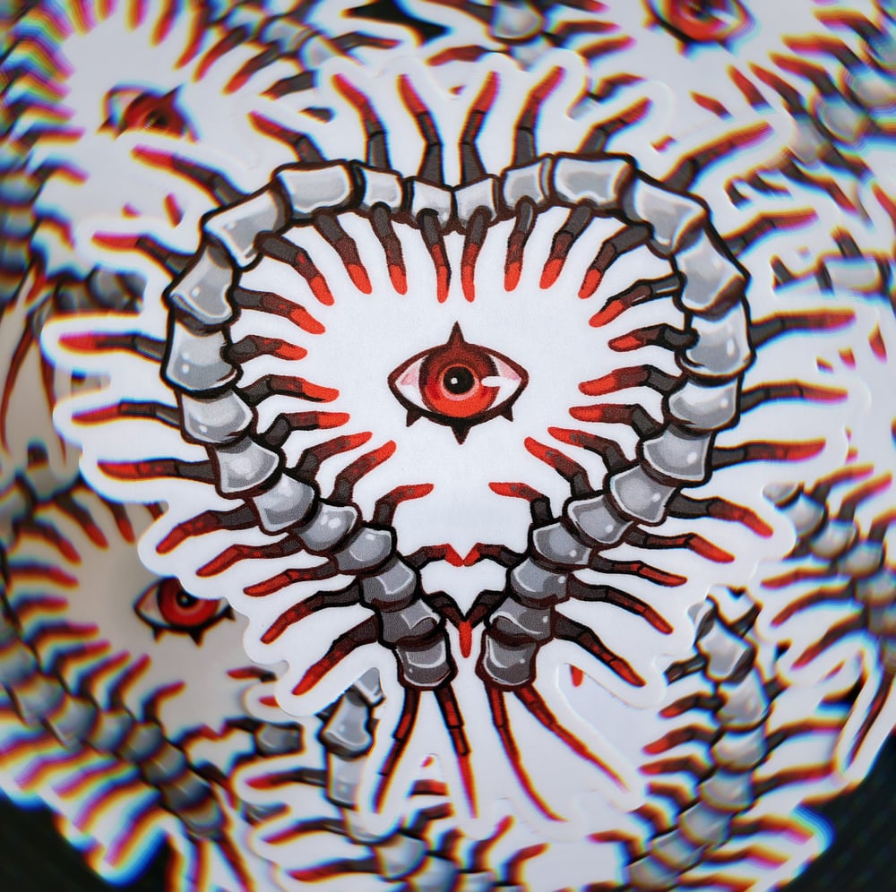 Centepede Omen | Vinyl Sticker