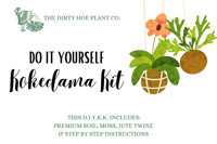 Image 1 of Do it Yourself Kokedama Kit