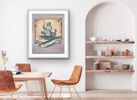 Image 4 of Sardine & Sea King Print