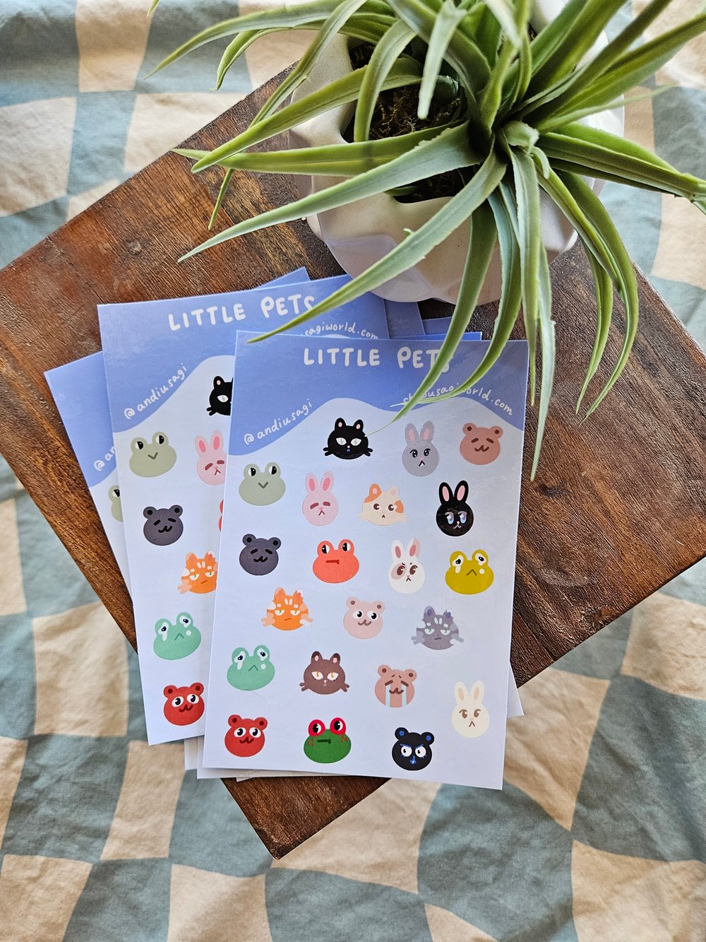 Image of Little Pets Sticker Sheet
